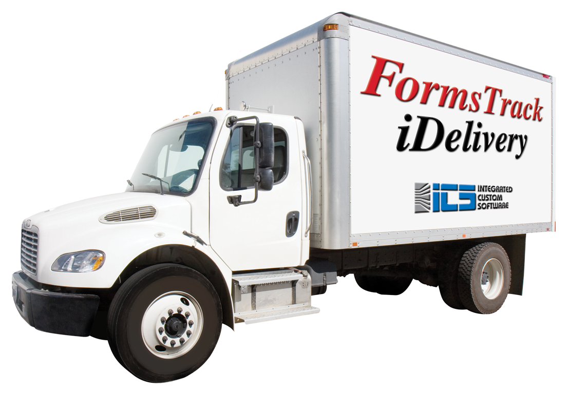 delivery truck graphic